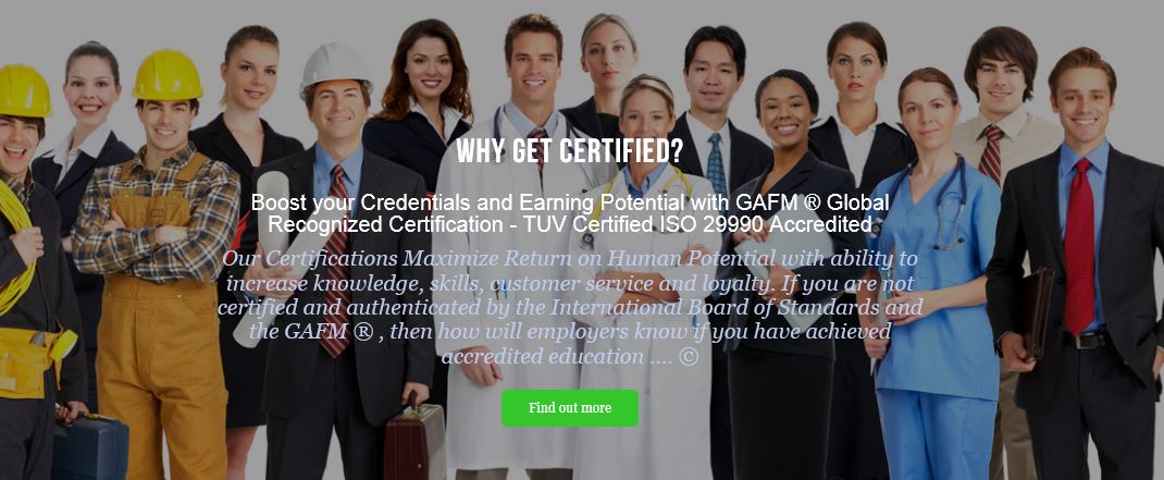 Accredited Certification Programs Training Certified